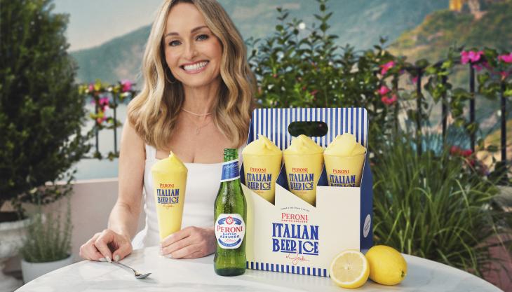Peroni and Giada de Laurentiis serve up Peroni Italian Beer Ice to